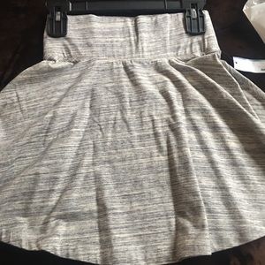 GARAGE, JUNIORS SKIRT, Cream Space-Cloud Pattern